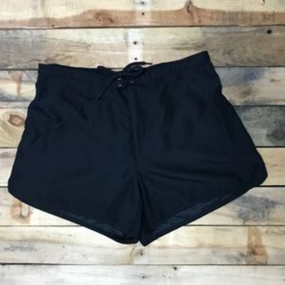 COPY - Catalina Black Swim Shorts